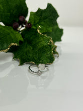 Load image into Gallery viewer, Double Clover rings silver