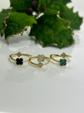 Load image into Gallery viewer, Double Clover rings