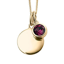 Load image into Gallery viewer, Crystal Birthstone Pendant