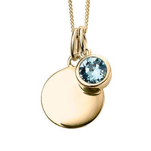 Load image into Gallery viewer, Crystal Birthstone Pendant