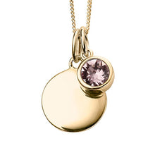 Load image into Gallery viewer, Crystal Birthstone Pendant