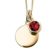 Load image into Gallery viewer, Crystal Birthstone Pendant