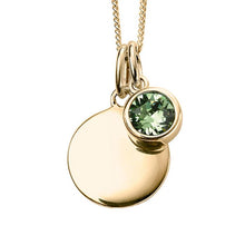 Load image into Gallery viewer, Crystal Birthstone Pendant