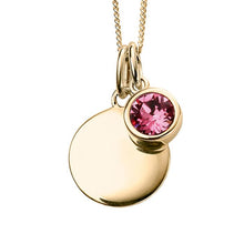 Load image into Gallery viewer, Crystal Birthstone Pendant