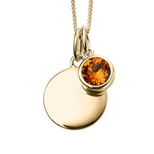 Load image into Gallery viewer, Crystal Birthstone Pendant