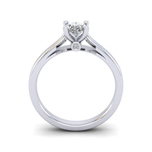 Load image into Gallery viewer, 18ct Gold 0.50ct Diamond Solitaire Engagement Ring H/Si. 18ct Rose, Yellow or White Gold.