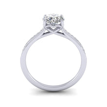 Load image into Gallery viewer, 18ct Yellow Gold 1.20ct Diamond 'Forever' Solitaire Engagement Ring.