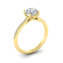 Load image into Gallery viewer, 18ct White Gold 1.20ct Diamond 'Forever' Solitaire Engagement Ring.