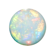 Load image into Gallery viewer, Silver Double Coin Birthstone necklace