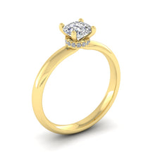 Load image into Gallery viewer, 18ct Gold 0.76ct Signature Diamond Solitaire Engagement Ring H/Si. 18ct Rose, Yellow or White Gold.
