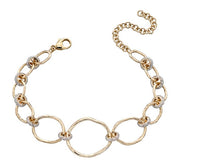 Load image into Gallery viewer, 9ct Gold Diamond Set Bracelet.