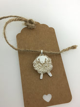 Load image into Gallery viewer, Sheep/ram necklace, individually crafted in Wales at Jeffs Jewellers. Rambo