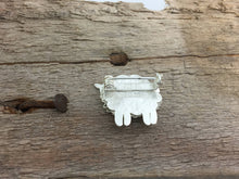 Load image into Gallery viewer, Handmade silver sheep brooch, individually hand crafted at Jeffs Jewellers.