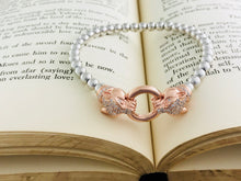 Load image into Gallery viewer, Exquisite Silver Designer Panther bracelet.