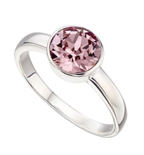 Load image into Gallery viewer, Silver Birthstone Ring June