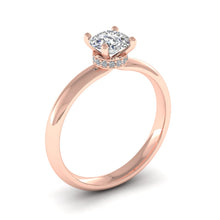 Load image into Gallery viewer, 18ct Gold 0.76ct Signature Diamond Solitaire Engagement Ring H/Si. 18ct Rose, Yellow or White Gold.