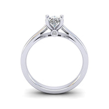 Load image into Gallery viewer, 18ct Gold 0.50ct Diamond Solitaire Engagement Ring H/Si. 18ct Rose, Yellow or White Gold.
