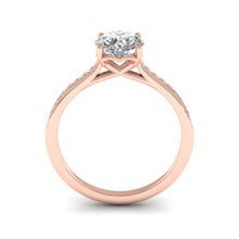 Load image into Gallery viewer, 18ct Rose Gold 1.20ct Diamond &#39;Forever&#39; Solitaire Engagement Ring.
