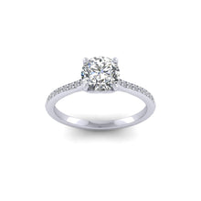 Load image into Gallery viewer, 18ct Yellow Gold 1.20ct Diamond &#39;Forever&#39; Solitaire Engagement Ring.
