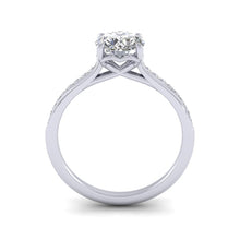 Load image into Gallery viewer, 18ct White Gold 1.20ct Diamond &#39;Forever&#39; Solitaire Engagement Ring.
