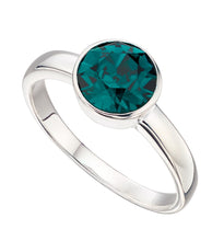 Load image into Gallery viewer, Silver Birthstone Ring May
